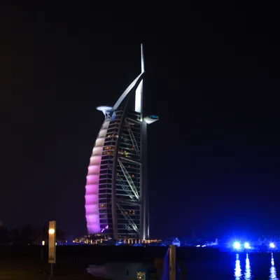 Dubai skyline at dusk