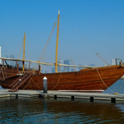 Dubai desert and architecture